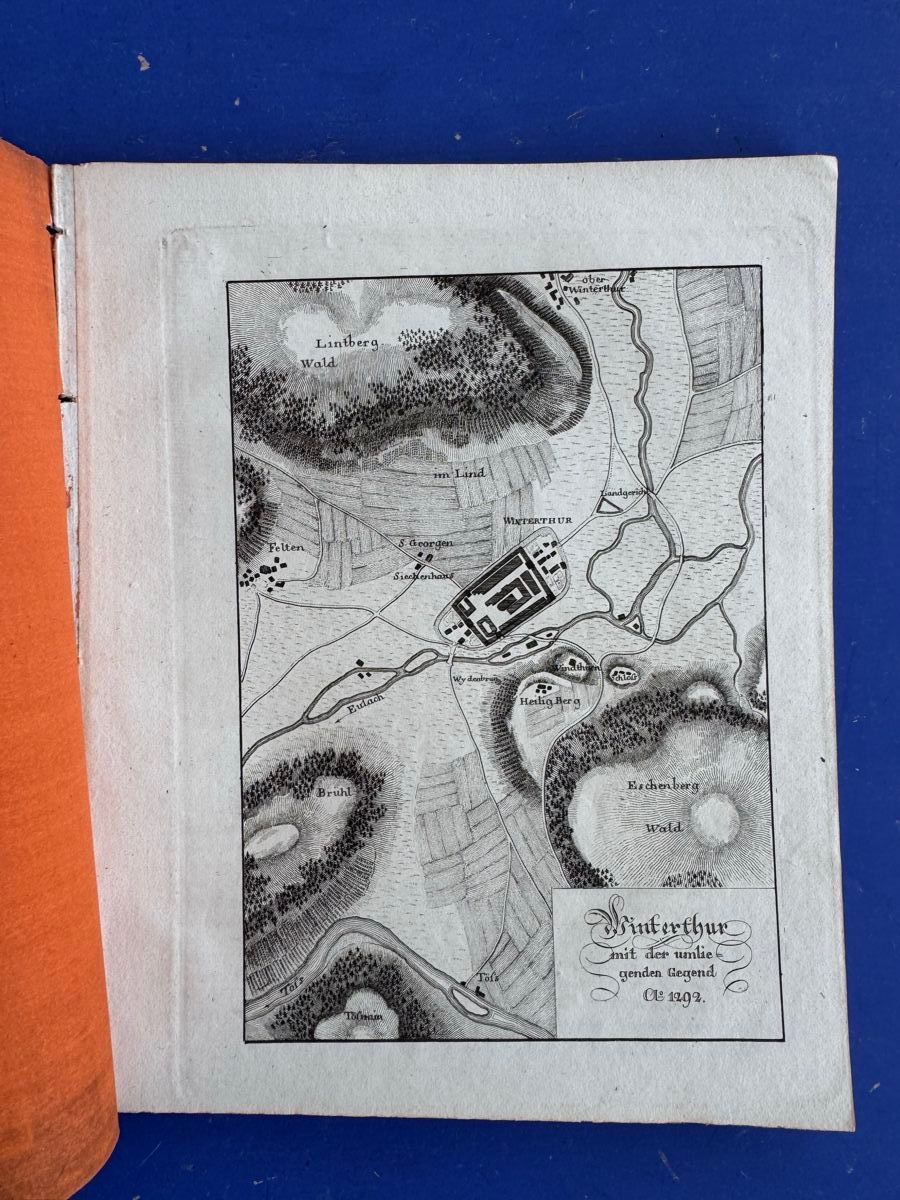 Libri: Feuerwerker-Gesellschaft 1814. Plan von Winterthur – Usato da Adliswil venduto da buch_und_kunst 2