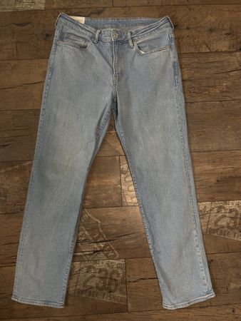 H&M Straight Regular Fit Jeans 33/34