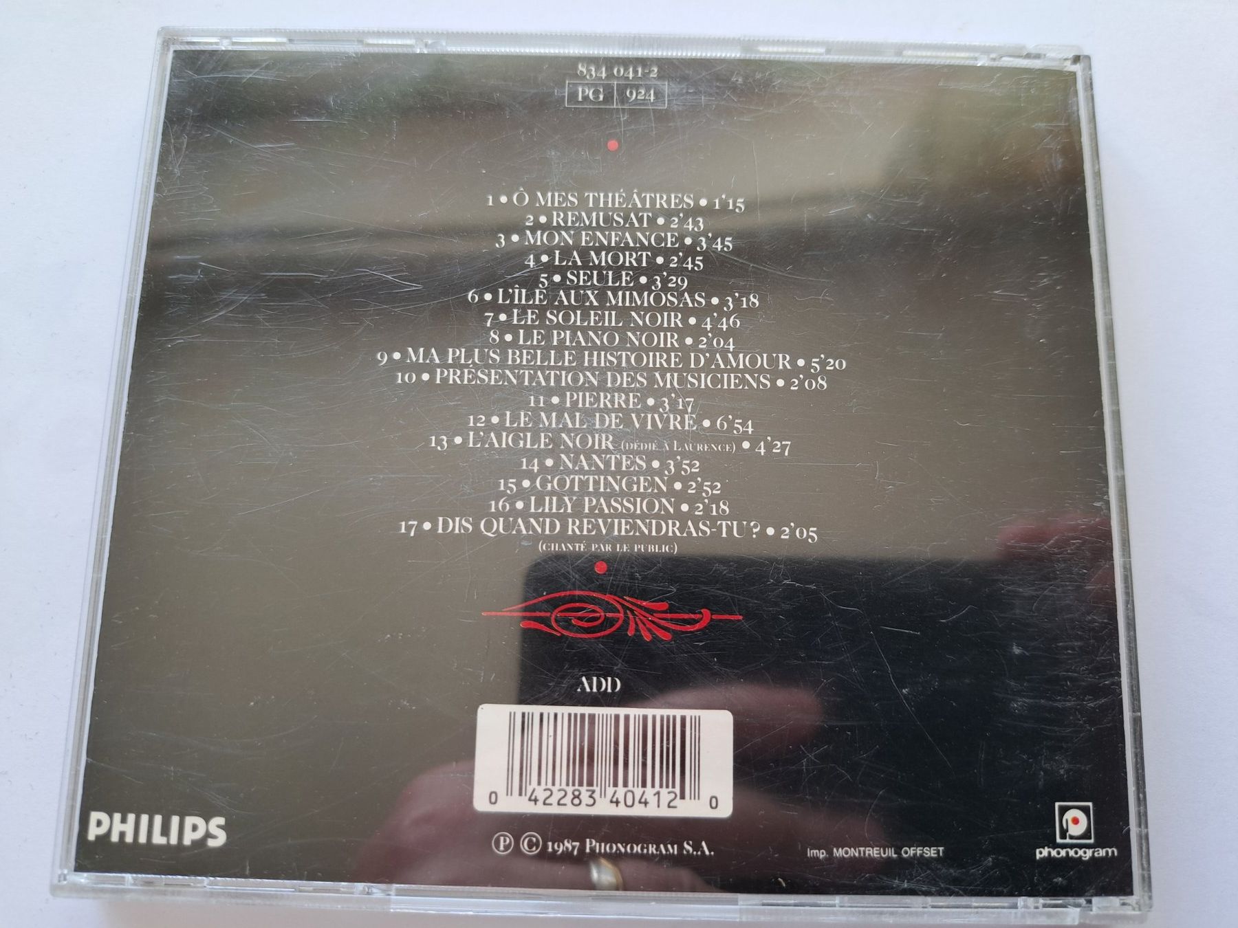 CDs: Cd Barbara - Châtelet 87 volume 2 – Gebraucht aus Pully von bro_n52j 2