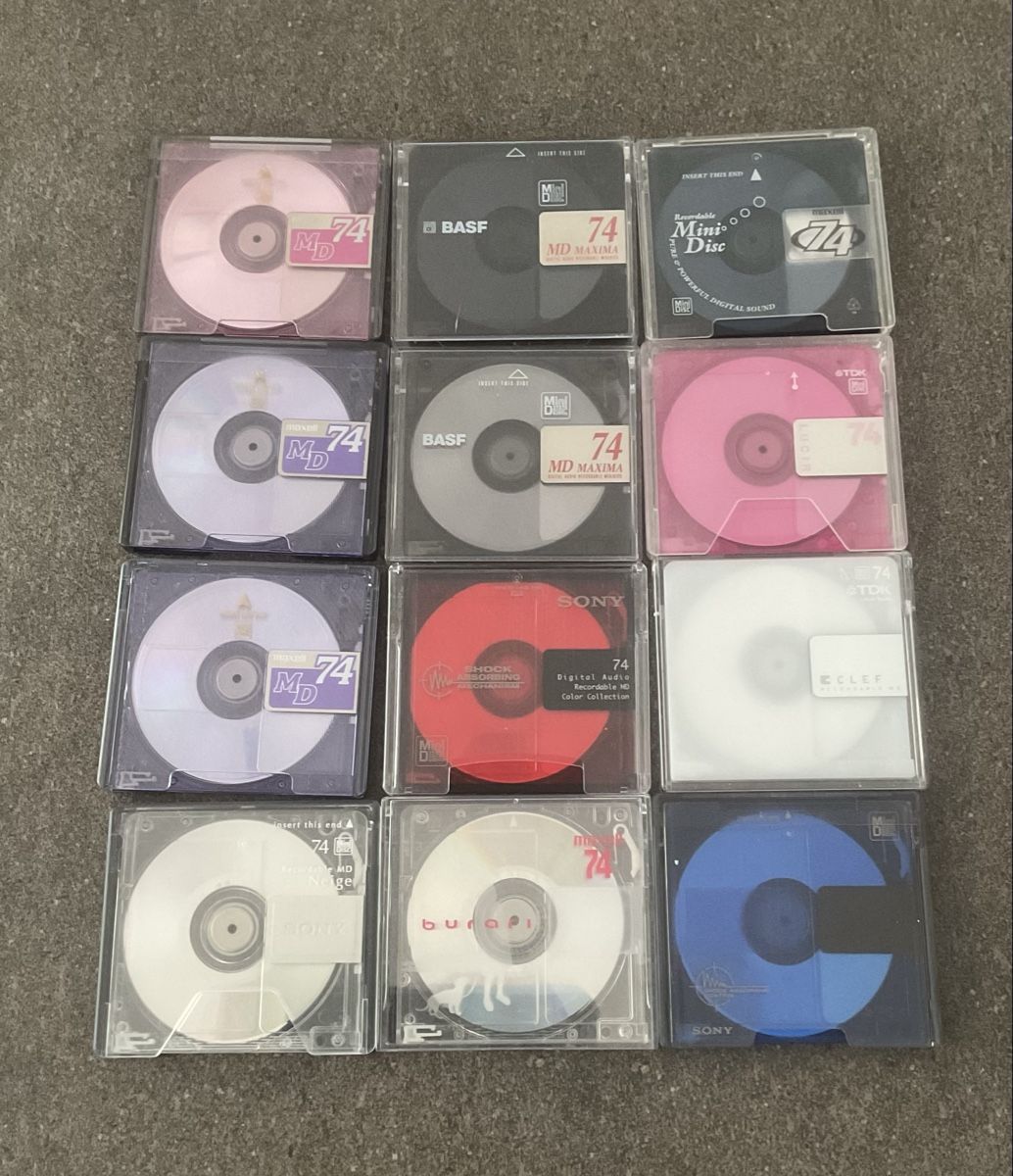 Minidisc: MiniDiscs MD74 MD80 MD60, 26 Stk – Usato da Jegenstorf venduto da BAVARIA4CH