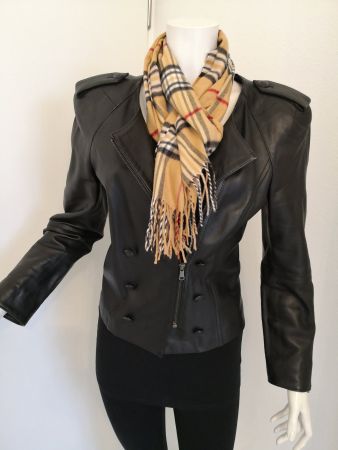 🤩ZARA WOMAN WEICHE LEDER-JACKE NEUWERTIG