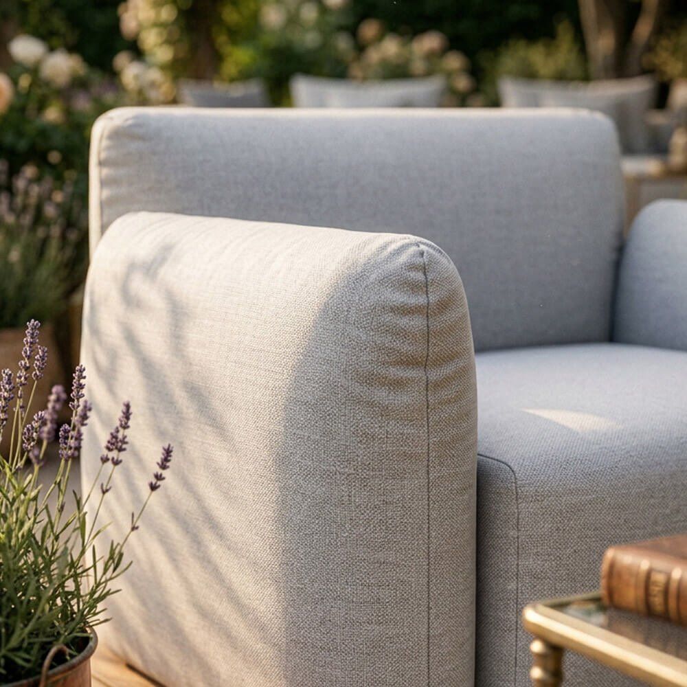 Poltrone: Outdoor Sessel ARANI - Hellgrau – Nuovo e nell'imballaggio originale da Wallenwil venduto da toesstal-vertrieb 3