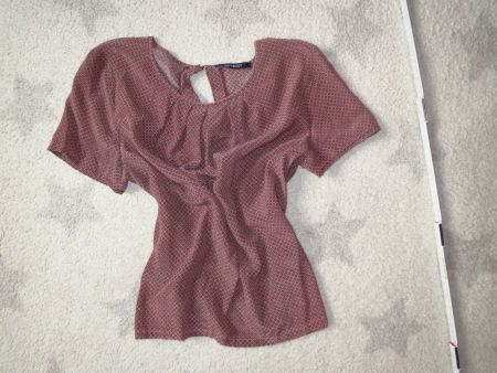 tolle NAVYBOOT Damen SEIDEN Bluse Gr 38/ 100% SEIDE