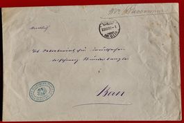 BOM AMTLICH ETH POLYTECHNIKUM ZÜRICH BUNDESKANZLEI BERN 1882
