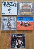 CDs: My Chemical Romance, Linkin Park, Muse, Dandy Warhols