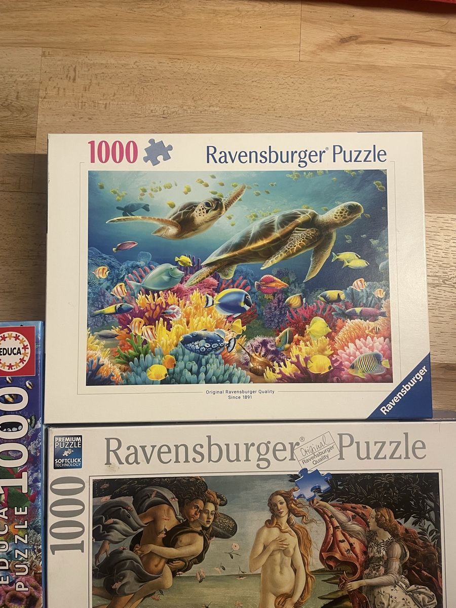 Ravensburger Puzzles: Puzzles Ravensburger & Educa 1000 pièces, comme neuf! 48 – Neu (gemäss Beschreibung) aus Crissier von Nouchki76 2
