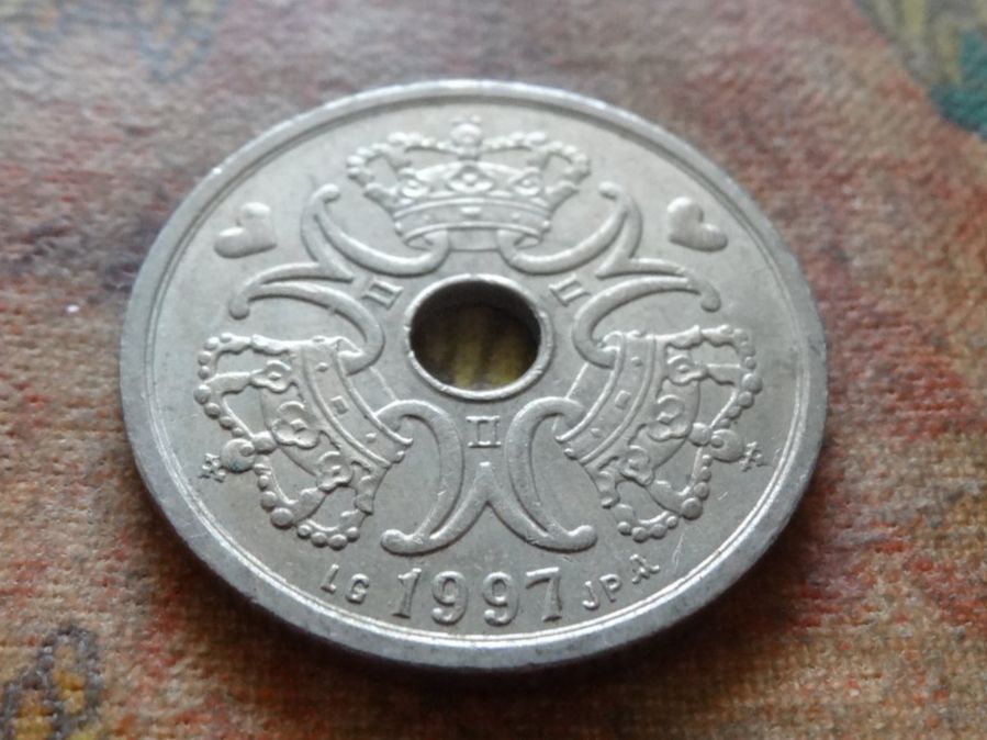 Tutti le monete: DANEMARK  2  Kroner  1997  (Z) – Usato da Romanel-sur-Lausanne venduto da Swift13