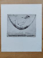 Exlibris Georg Erler - Original Radierung Erotik