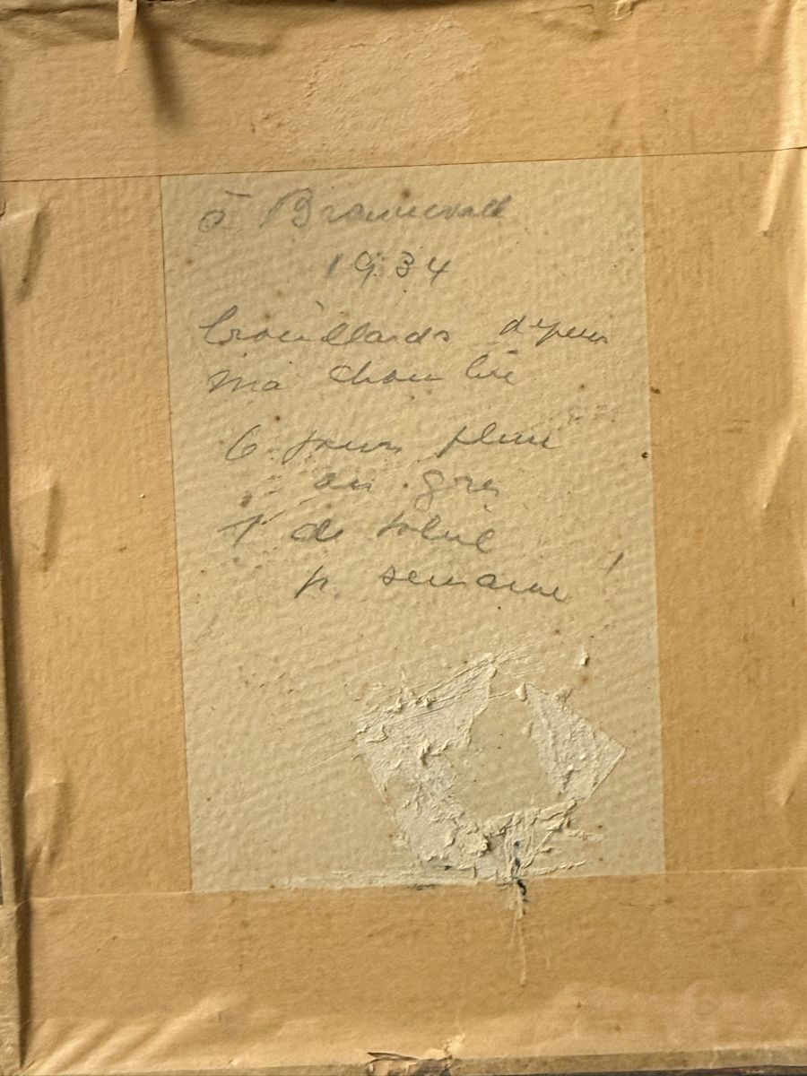 Dipinti: Aquarell - J K - 1934 – Usato da Solothurn venduto da NUVICO 2