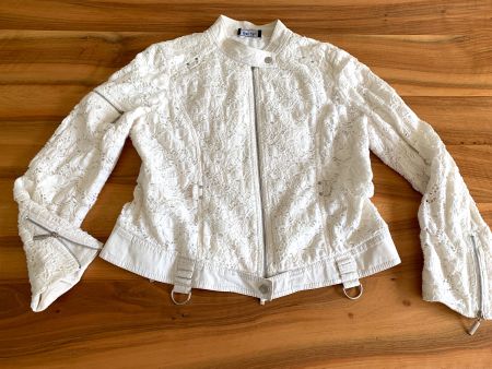 Exclusive Jacke JEAN PAUL BERLIN Jacke mit Spitze Gr. 38