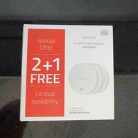 Lot de 3 détecteurs de fumée connectés