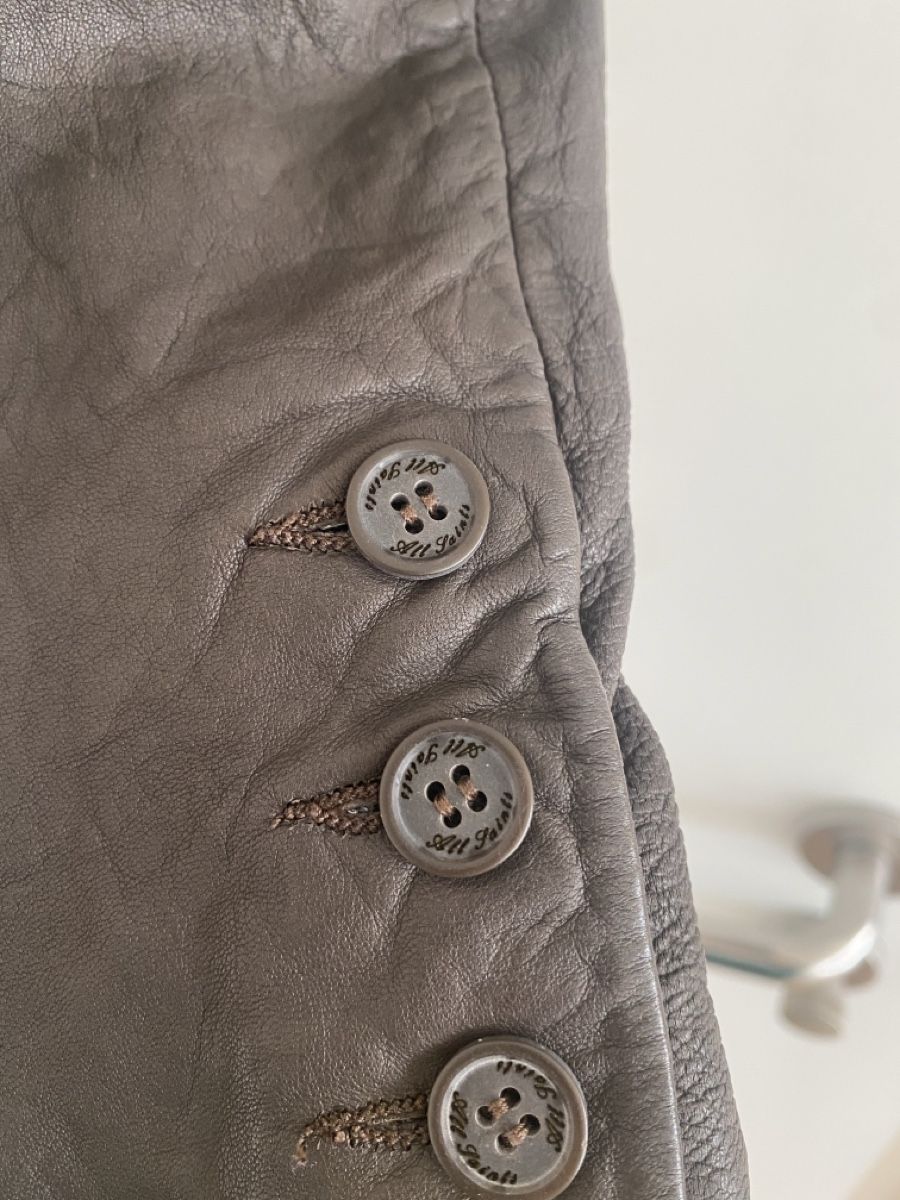 Allsaints Giacche: Veste en cuir All Saints – Nuovo (secondo la descrizione) da Versoix venduto da wen_75xm 2