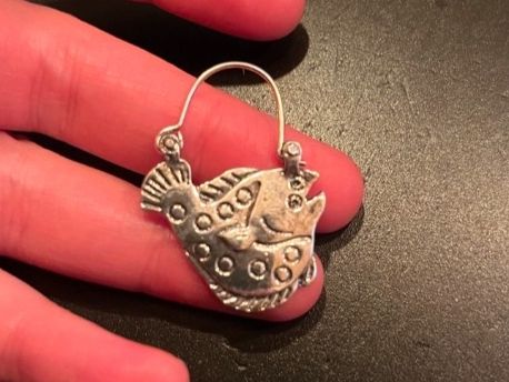 Orecchini pendenti & Orecchini a lobo: Ohrringe Fisch (Vintage) – Nuovo (secondo la descrizione) da Gams venduto da Mariawicca 2