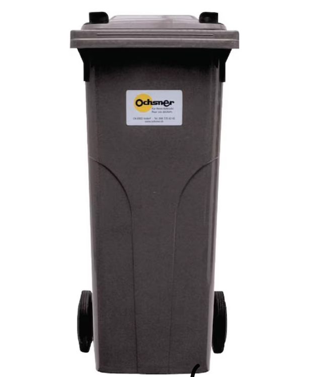 Ochsner Roll Abfallcontainer 140 L Schwarz | Kaufen auf Ricardo