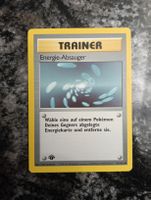 Pokémon Base Set Trainer Energie-Absauger 1 Edition