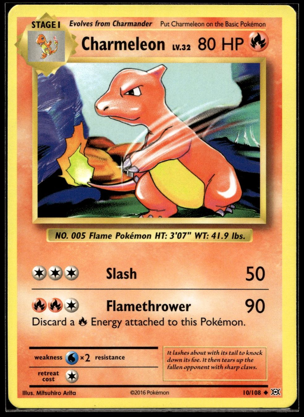 Pokémon Carte collezionabili: Charmeleon (EVO EN 10/108) – Nuovo (secondo la descrizione) da Affoltern am Albis venduto da Chiesa_5