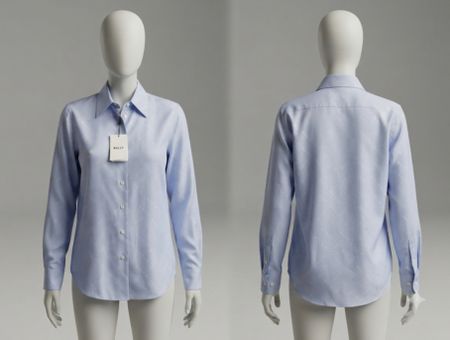 Chemise BALLY bleu ciel taille 36 neuve avec étiquette