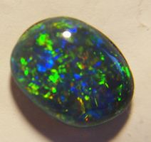7,5 CTS QUALITY STUNNING BLACKOPAL TRIPLETTE, LO-5721