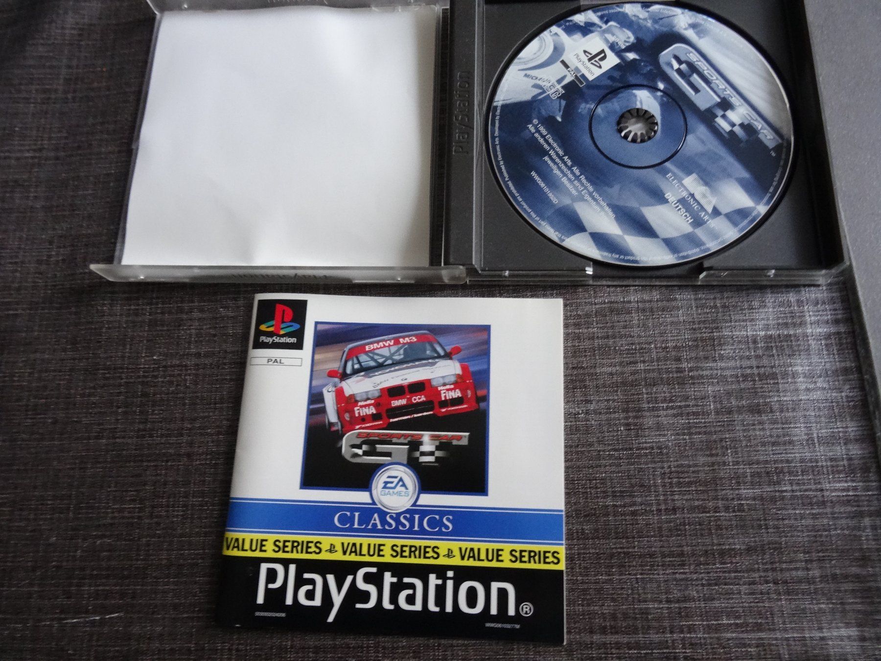 Sony Spiele: Sports Car GT PS1 – Gebraucht aus Olten von Disc-Ausverkauf 1