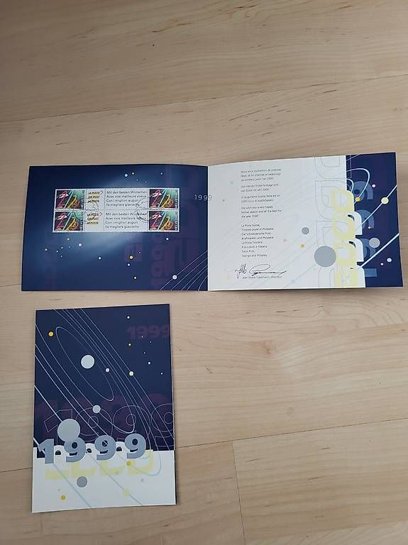 Alle Briefmarken: Weihnachtsmarke Schweizerische Post (1999-2006) – Neu und originalverpackt aus Muttenz von adr_ty6j