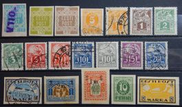 Estland Lot mit alten Werten II