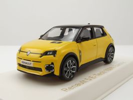 Renault 5 E-Tech seit 2025 Pop gelb / schwarz 1:43 von NOREV