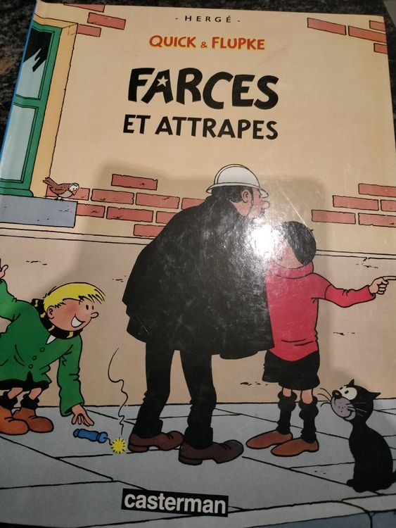 Quick et Flupke, tome 10 - Farces et attrapes Par Hergé BD (Gebraucht ...