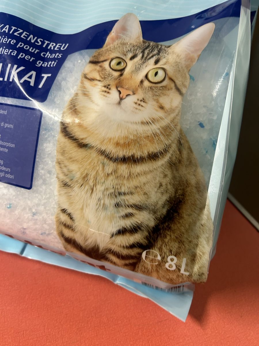 WC: Bitscat Katzenstreu Silikat 3 x 8L neu  – Usato da Lanzenhäusern venduto da vic63 1