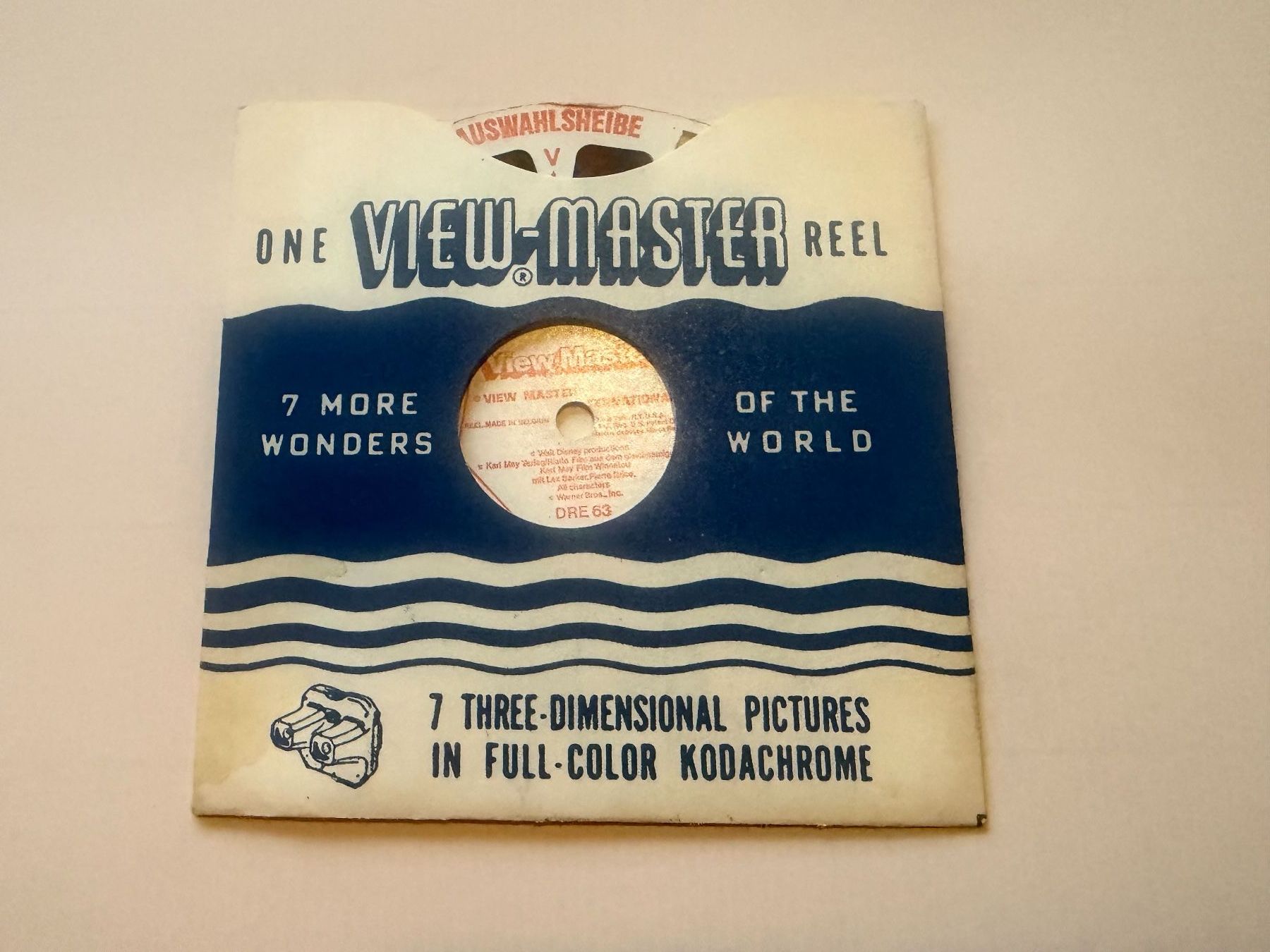 View-master Giocattoli: View-Master 3D:Nr. DRE 63 Demonstrationsscheibe – Usato da Tegerfelden venduto da siebenmacky
