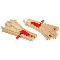 BRIO 33344 Mechanisches Weichenpaar (L1, M1),
