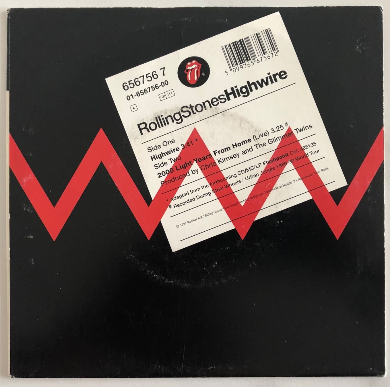 Vinyles: THE ROLLING STONES - HIGHWIRE – D'occasion à Poliez-Pittet par Newtown-Records 1