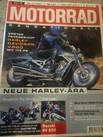 Motorrad 16/01 Harley V-ROD GSX 1400 FJR 1300 CBR 1100 xa