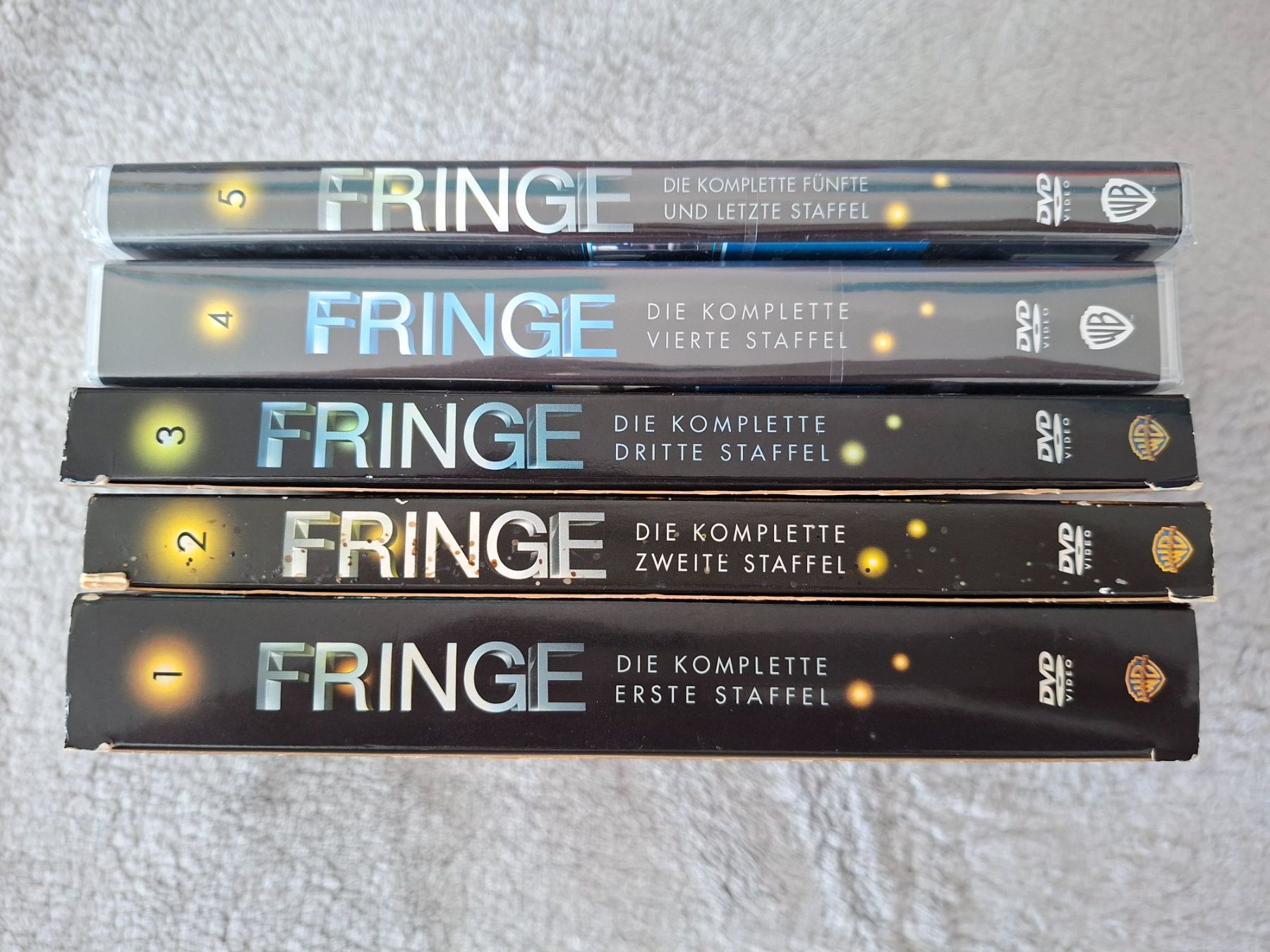 Tous les DVDs: FRINGE STAFFEL 1 - 5 – D'occasion à Aesch BL par Burschi59 1