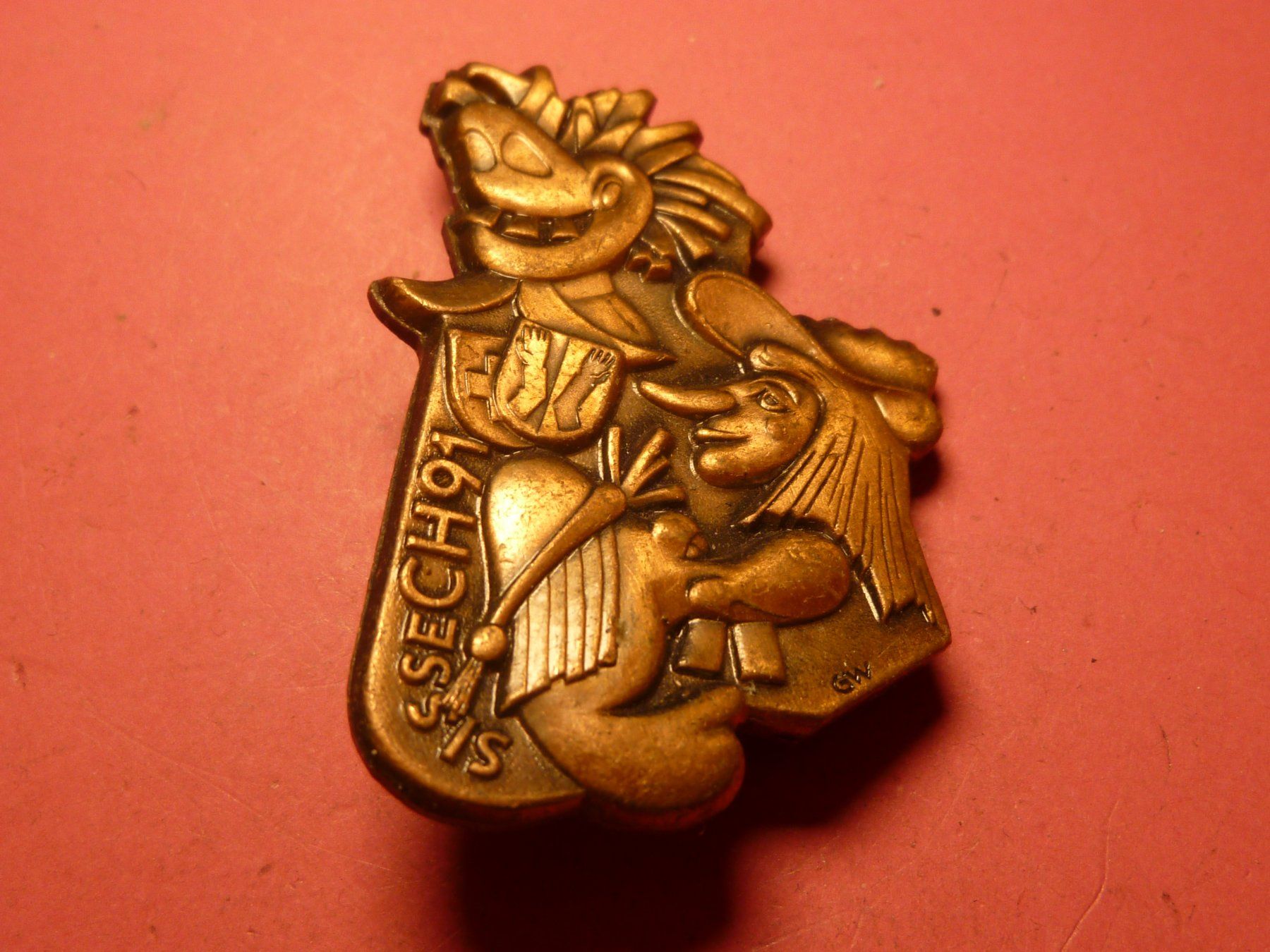 Plaketten & Abzeichen: SISSACH 1991 BRONZE – Gebraucht aus Ried (Muotathal) von Mandarin02