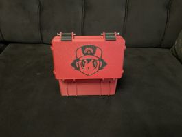 🔴 Ash Ketchum Toploader Aufbewahrungsbox – 3D gedruckt 🔴