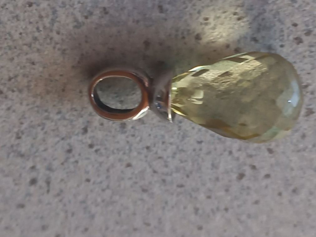 Ciondoli: Lemon quarz Schmuck Amulett Anhänger – Nuovo e nell'imballaggio originale da Winistorf venduto da acreativ2