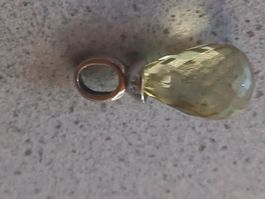 Lemon quarz Schmuck Amulett Anhänger