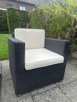 Rattansessel inkl. Polster (2x)