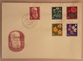 B131) 19589 Pro Juventute FDC (P2) ohne Adresse Kt. 25.-