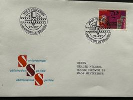 ✒️ Kuriosität: Manuscript de Vercorin VS 1994 Sonderstempel