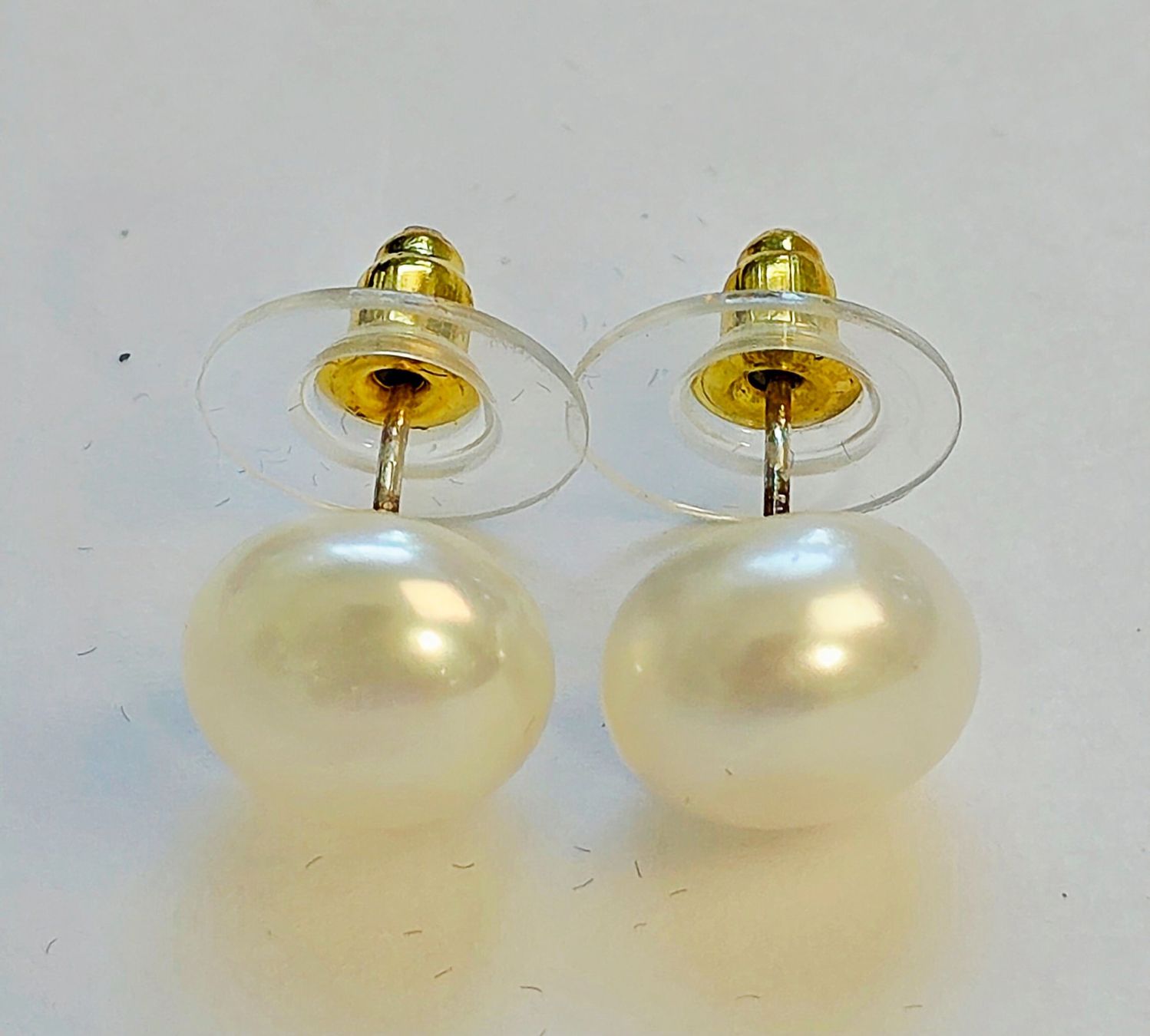 Boucles d'oreille: Ohrstecker Perlen hellrosa 11 mm Neu – Neuf (Voir description) à Zürich par ben_mn5h 2