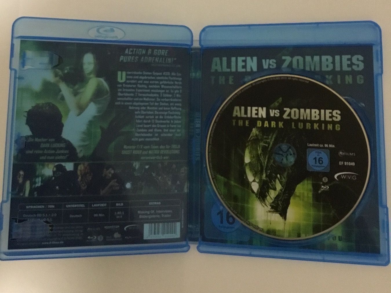 Alle DVDs: Alien vs Zombies Blu Ray – Neu (gemäss Beschreibung) aus Blauen von  2