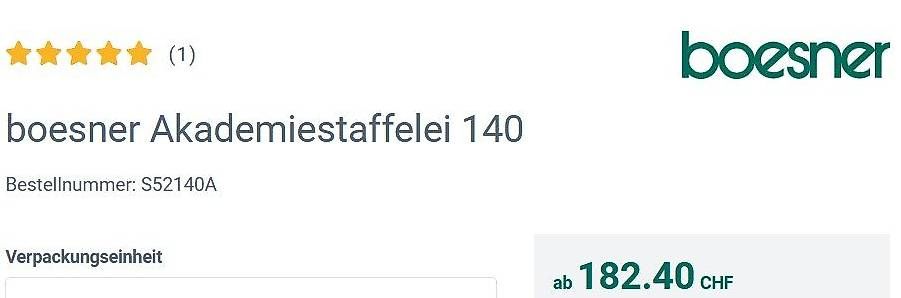 Cavalletti: Staffelei schwarz, von Boesner – Usato da Zollikerberg venduto da Doris11362 2