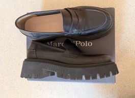 Marc O'Polo Loafer schwarz Leder neuwertiger Zustand