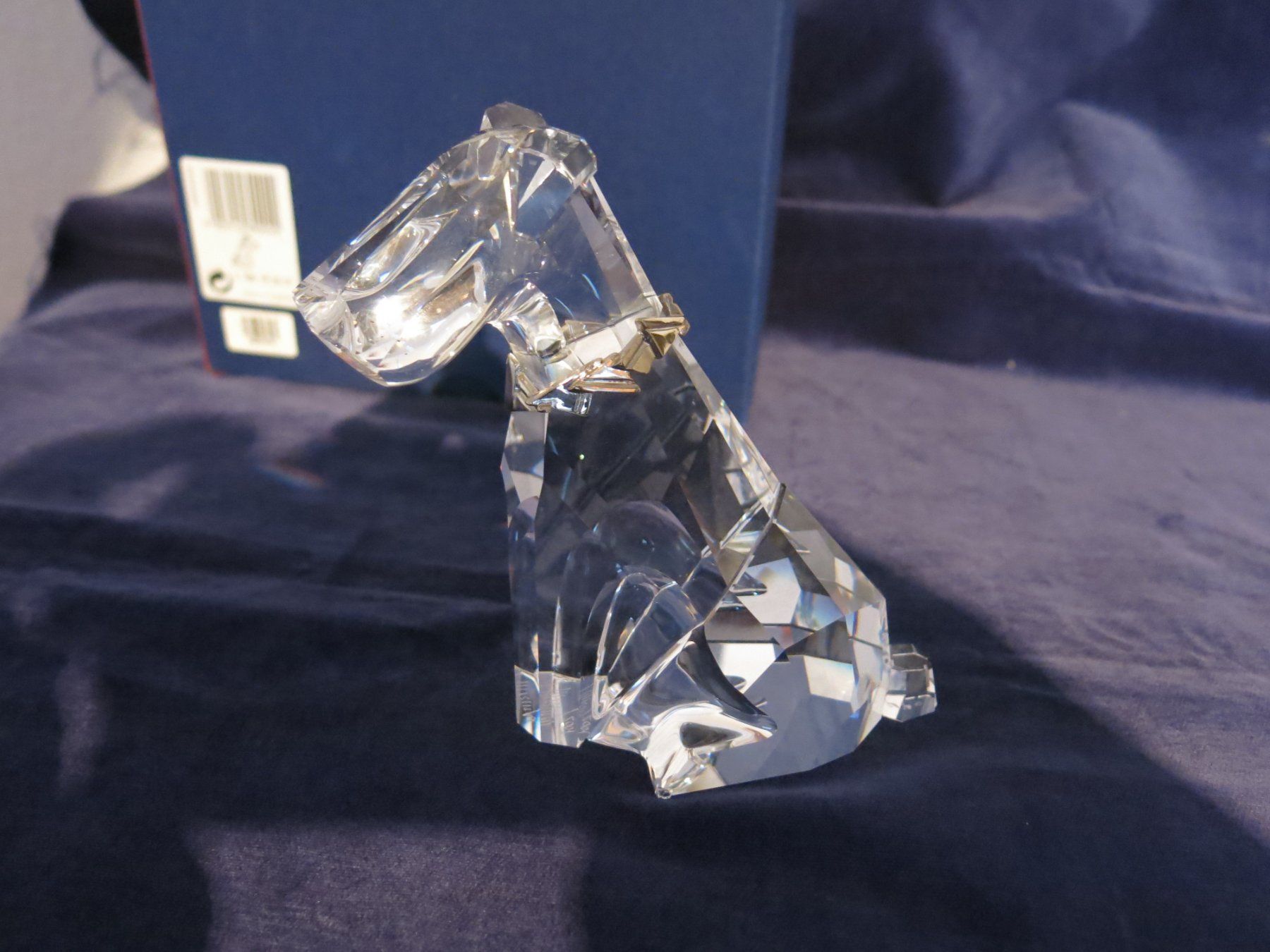 Swarovski Statuette: Swarovski Hund Gross – Usato da Zürich venduto da Fox410 3