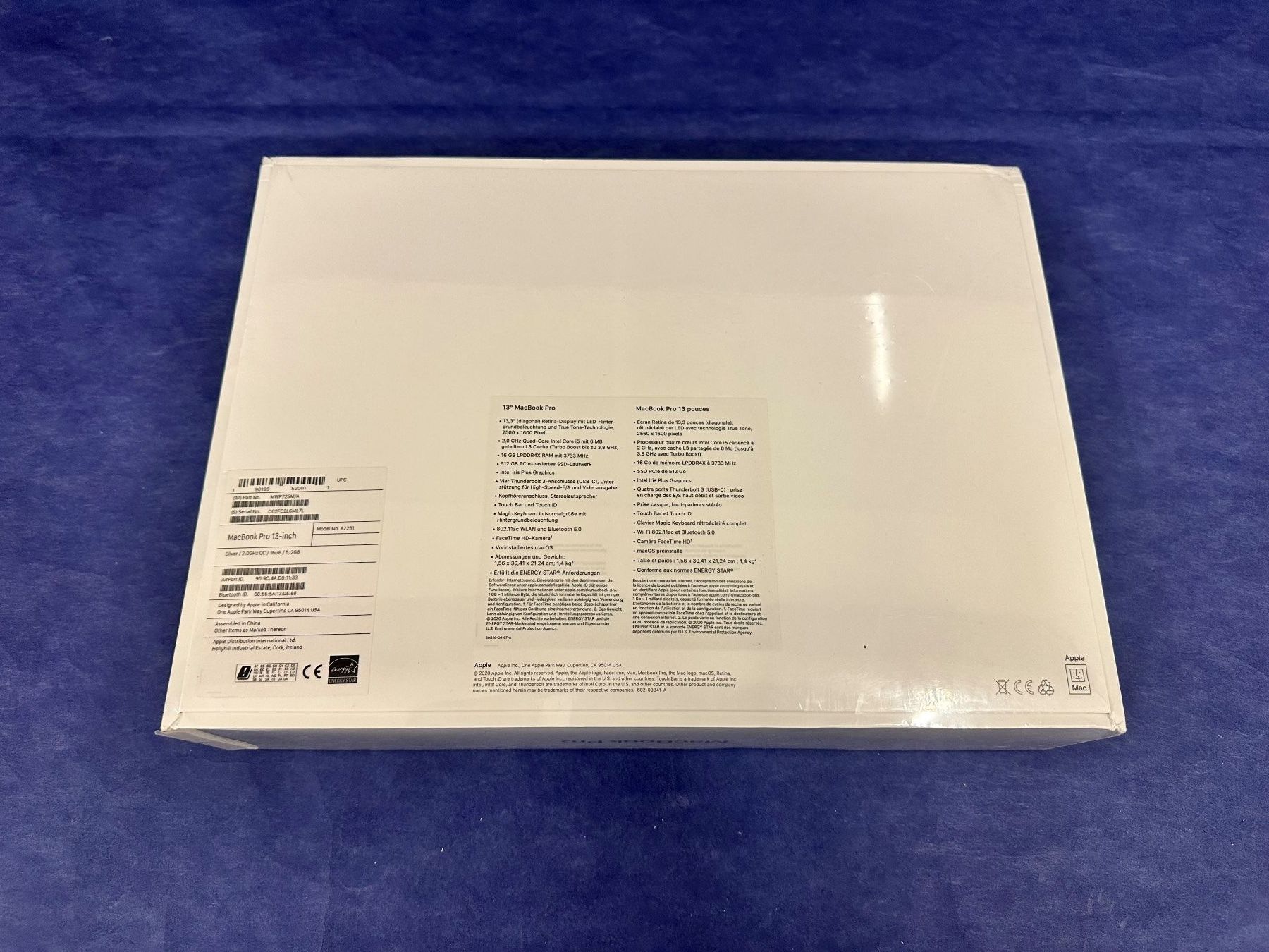 Apple Notebooks: MacBook Pro 13" – Neu und originalverpackt aus Liestal von FuV01 5