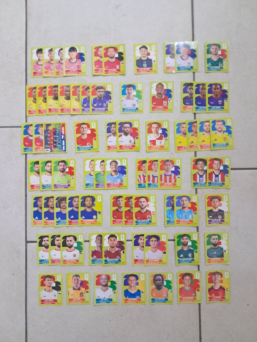 Panini Carte collezionabili: 71× Panini Sticker WM 2026 – Nuovo (secondo la descrizione) da Weinfelden venduto da Da-ryn01