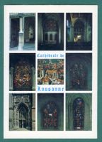 Cathédrale de Lausanne, 9 Images, ungelaufen, Grossformat