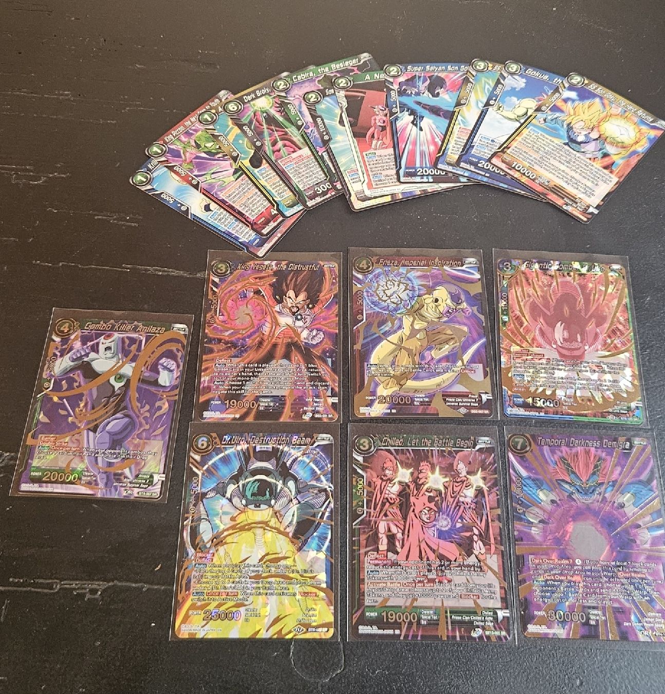 Bandai Carte collezionabili: Dragonball Karten Lot - 7 Foil Karten & Bulk – Usato da Belp venduto da Ginus85