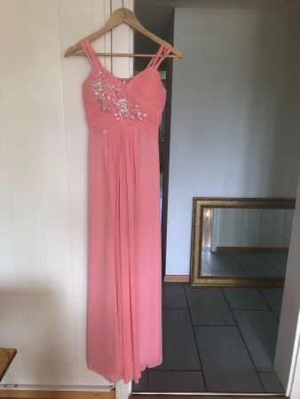 Wunderschönes Ballkleid - lachsfarbig